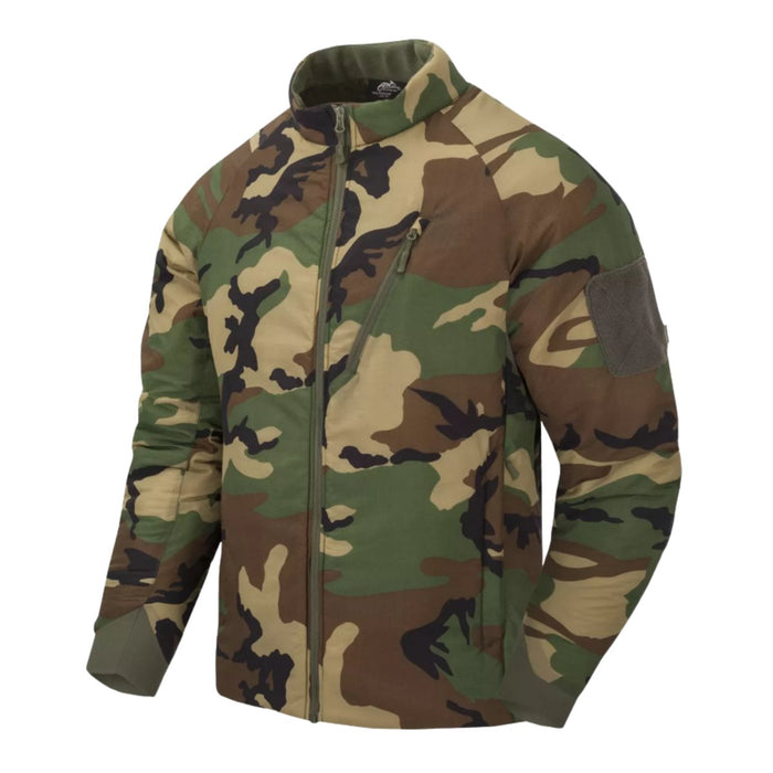 Helikon - Veste Tex Wolfhound Climashield Insulation Windpack Woodland Camo - GoMilitar