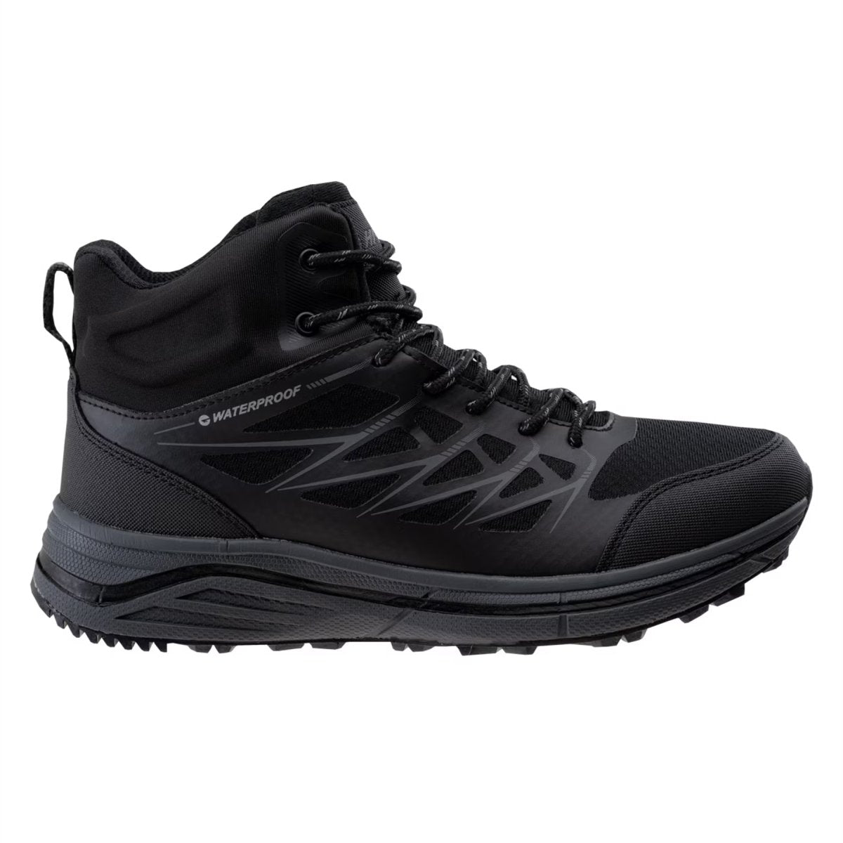 HI-TEC Hewila MID WP Bottes Tactiques Respirantes Et ImperméAbles Bout Renforcé Noir