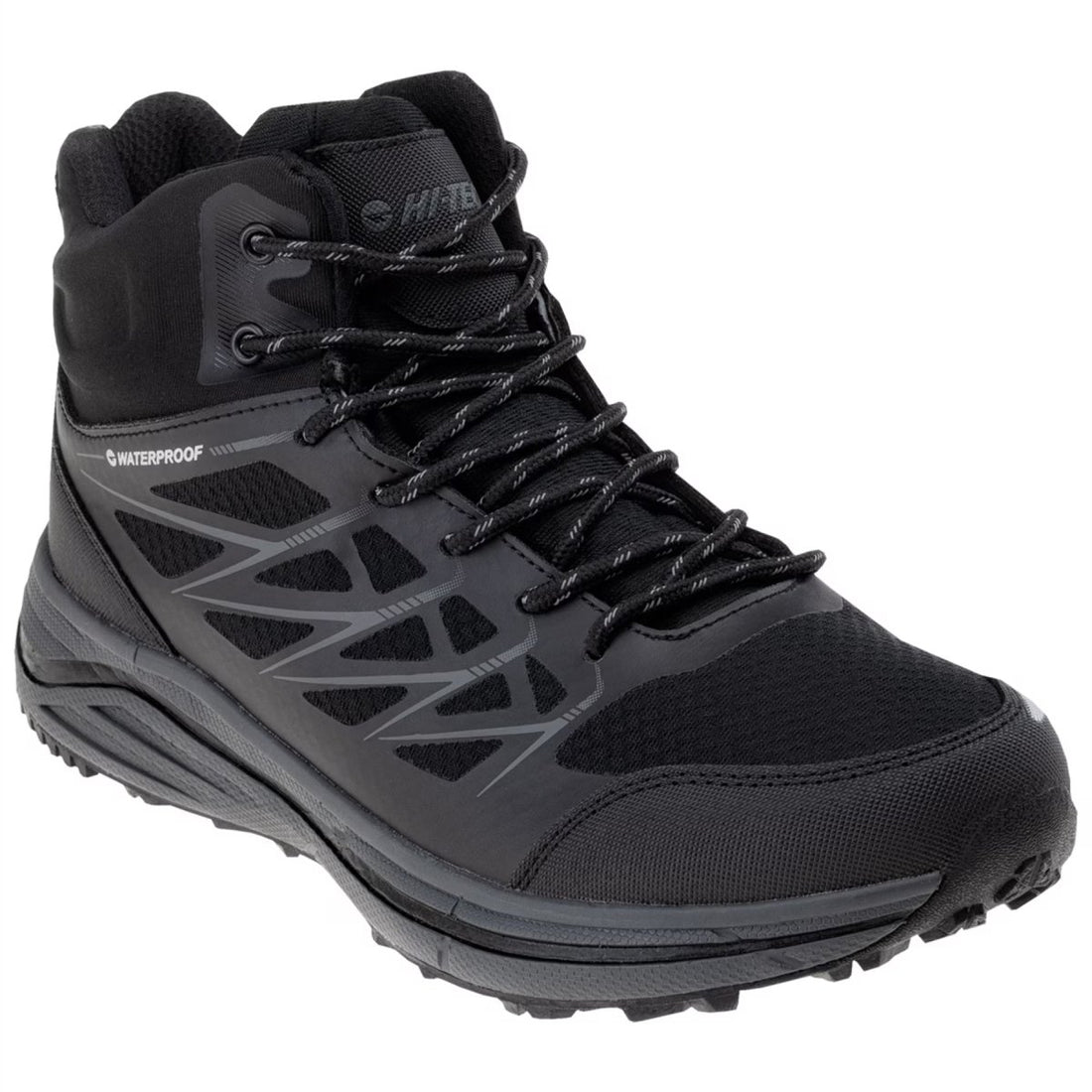 HI-TEC Hewila MID WP Bottes Tactiques Respirantes Et ImperméAbles Bout Renforcé Noir