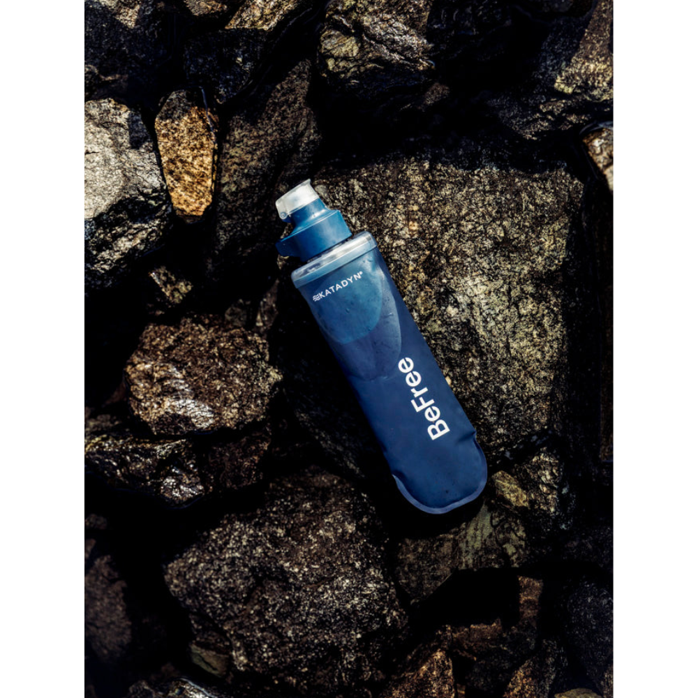 Katadyn BeFree AC 0,5L waterfilter Zachte fles Wandelen Camping Leisteenblauw