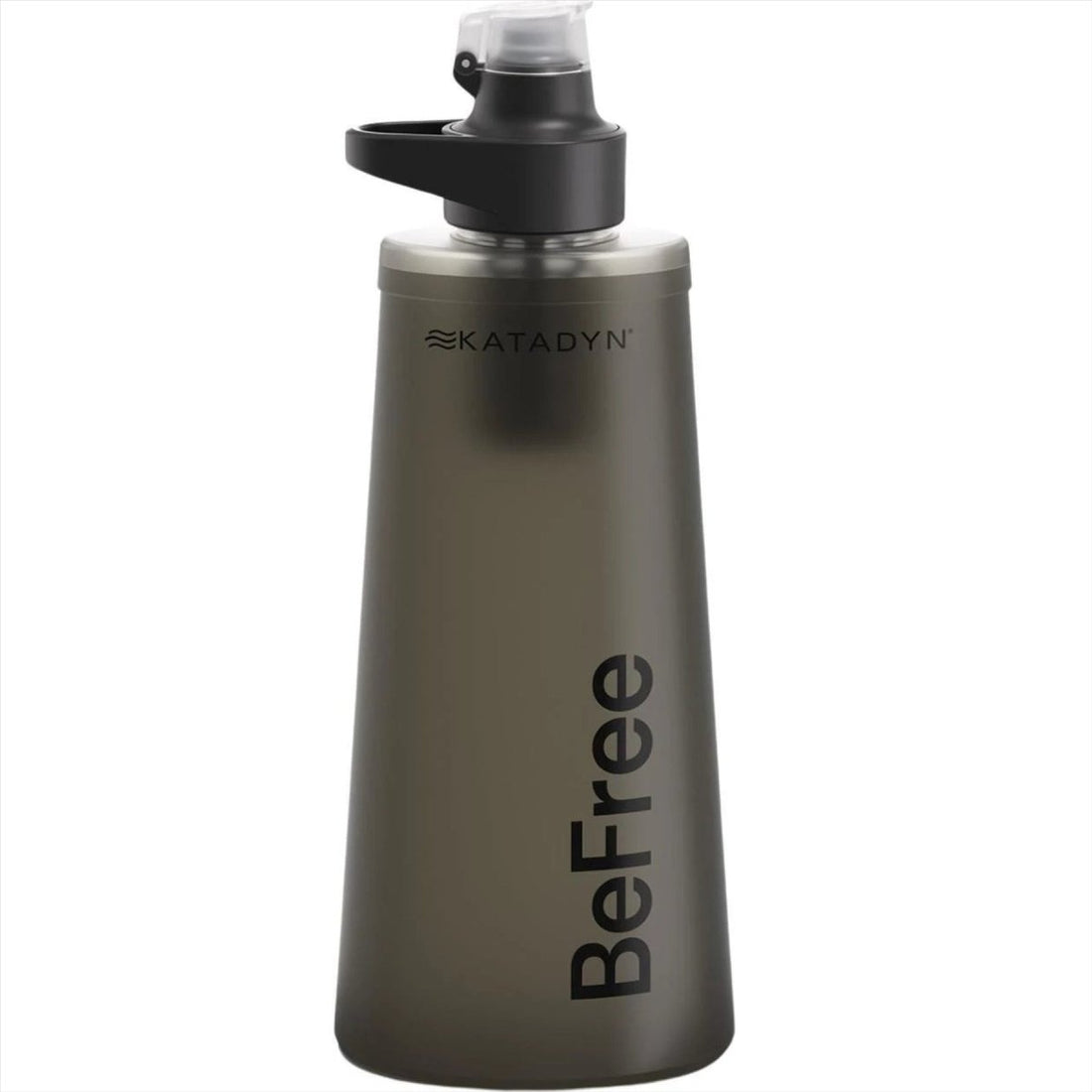 Katadyn BeFree AC 1L waterfilter opvouwbare fles EZ Clean Technology zwart