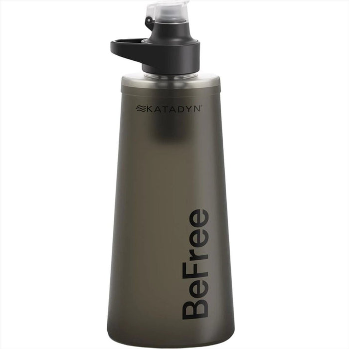 Katadyn BeFree AC 1L Filtre à eau Bouteille pliable Technologie EZ Clean Noir - GoMilitar