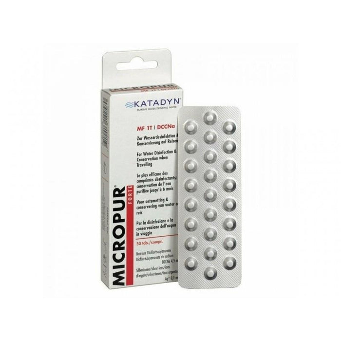 Katadyn Micropur Forte MF IT/50 2x25 Purification de l'eau 50 T Désinfection - GoMilitar