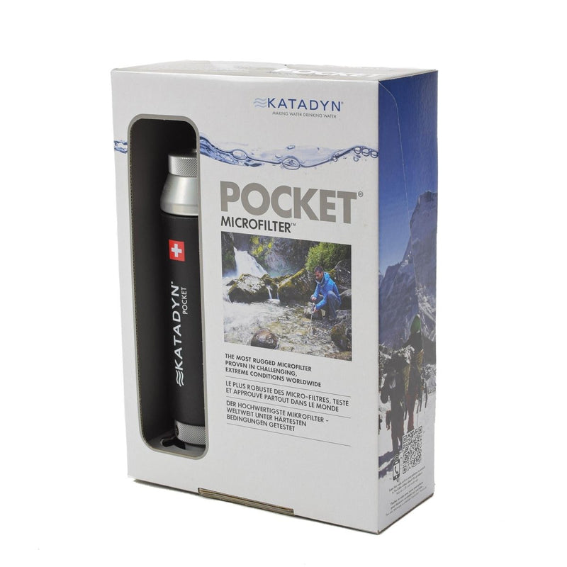 Filtre à eau de poche Katadyn Purification d'urgence longue durée pour camping