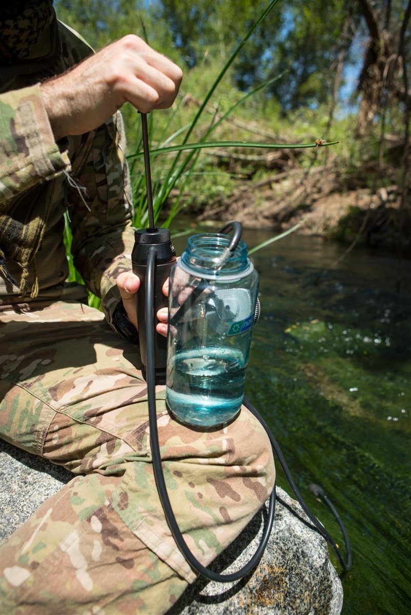 Filtre à eau de poche Katadyn Purification de camp d'urgence pour camping tactique Premium