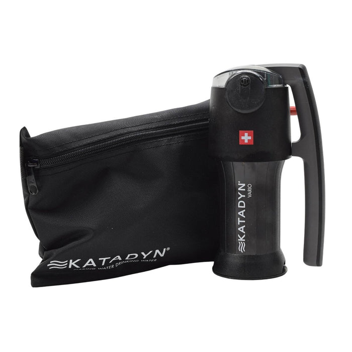 Filtre à eau Katadyn Vario Purification d'urgence de camping longue durée Premium - GoMilitar