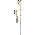 LEKI Cressida FX Carbon Trekking Poles Paire de bâtons de randonnée pliables pour femme 100-120 cm