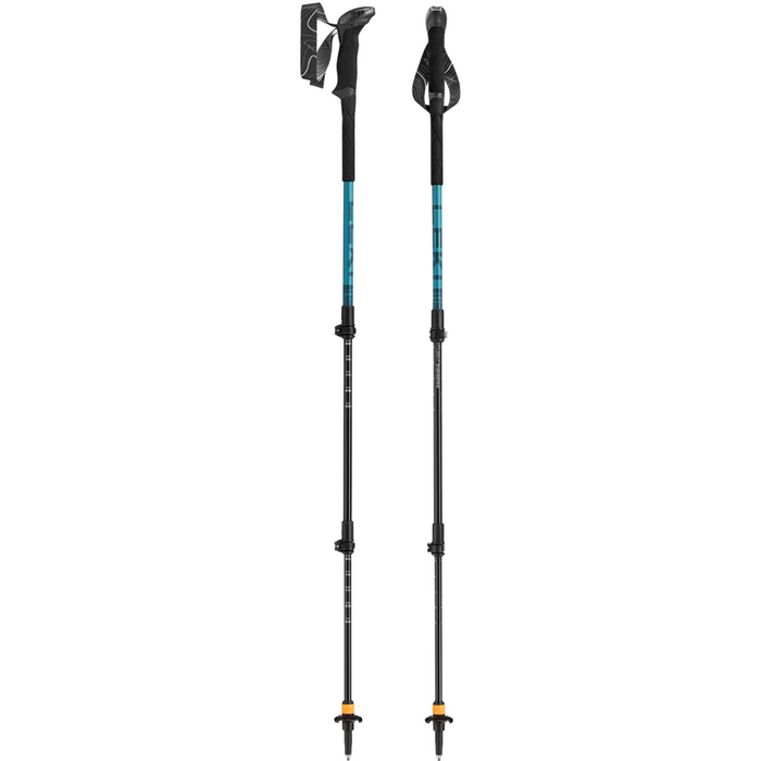 LEKI Makalu Lite AS Trekking Poles Adjustable Anti-Shock Hiking Pair 100-135cm - GoMilitar