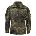 Leo Kohler Army Tactical Flectarn Camo Jacket Zip Field Combat verstelbaar
