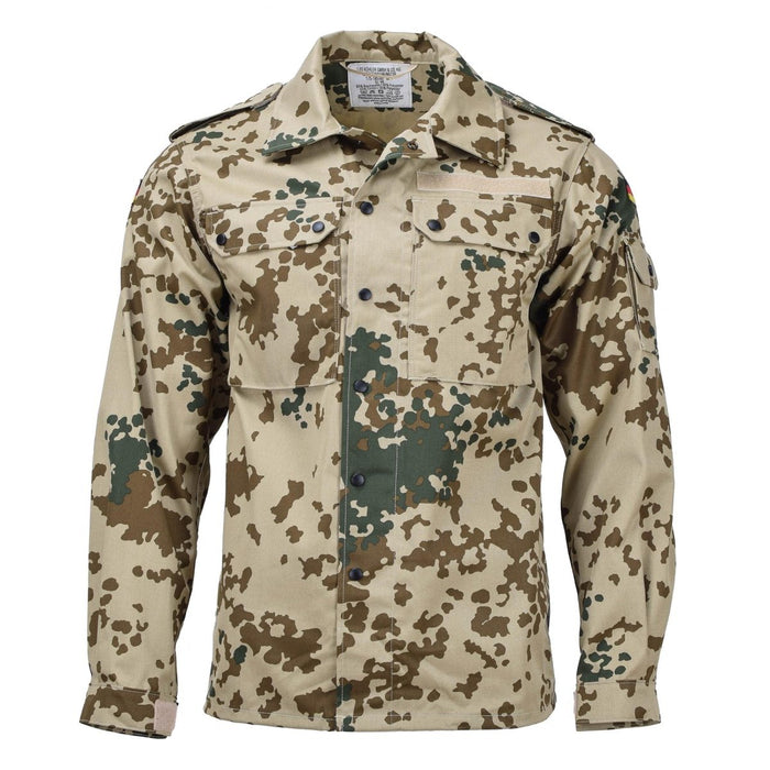 Leo Kohler armée tropentarn camo chemises tactiques champ style armée des forces allemandes - GoMilitar