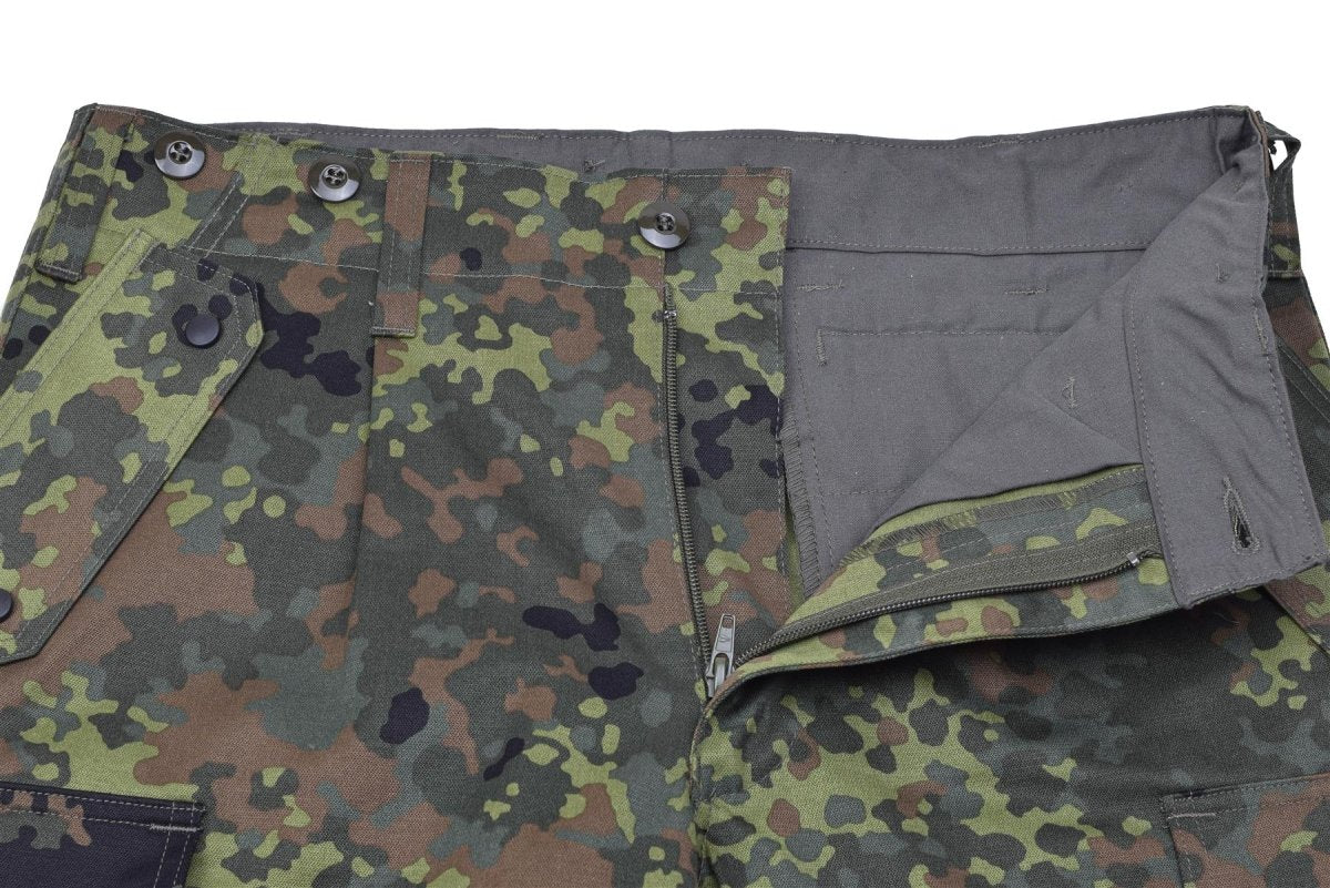 Leo Kohler Bdu Pants Bundeswehr Flecktarn Camo Field Tactical Paintball -broek