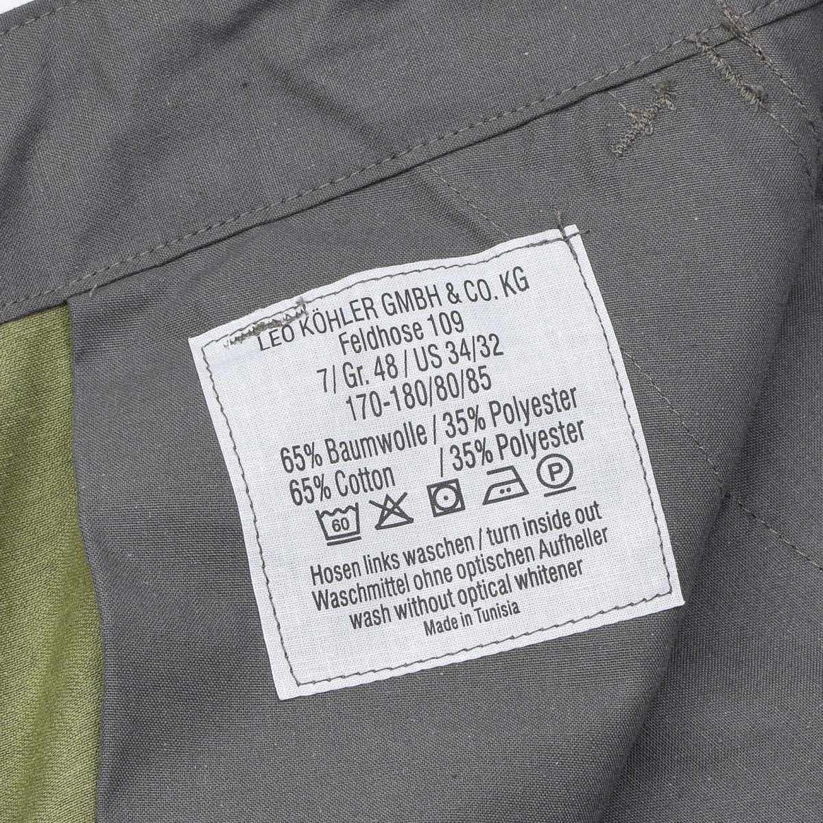 Leo Kohler Bdu Pants Bundeswehr Flecktarn Camo Field Tactical Paintball -broek