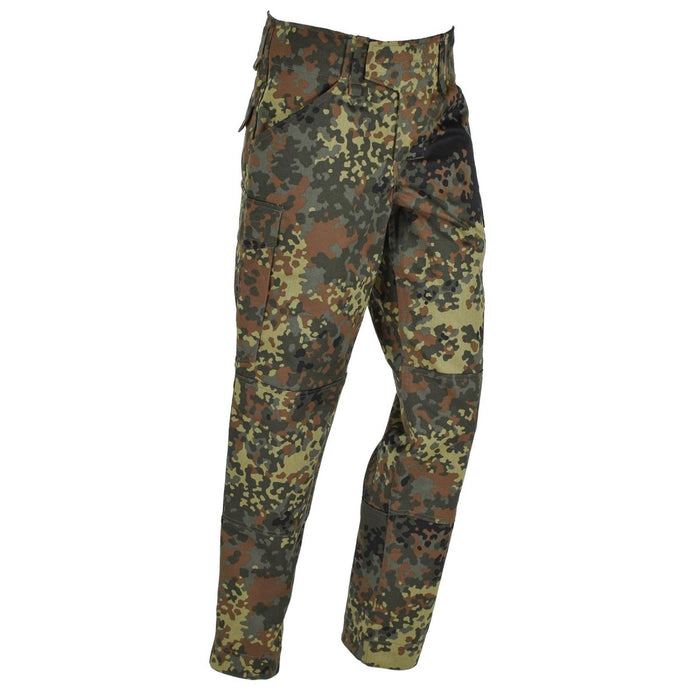 Leo Kohler militaire tactische broek verkennen flecktarn camo broek met hogere taille - GoMilitar