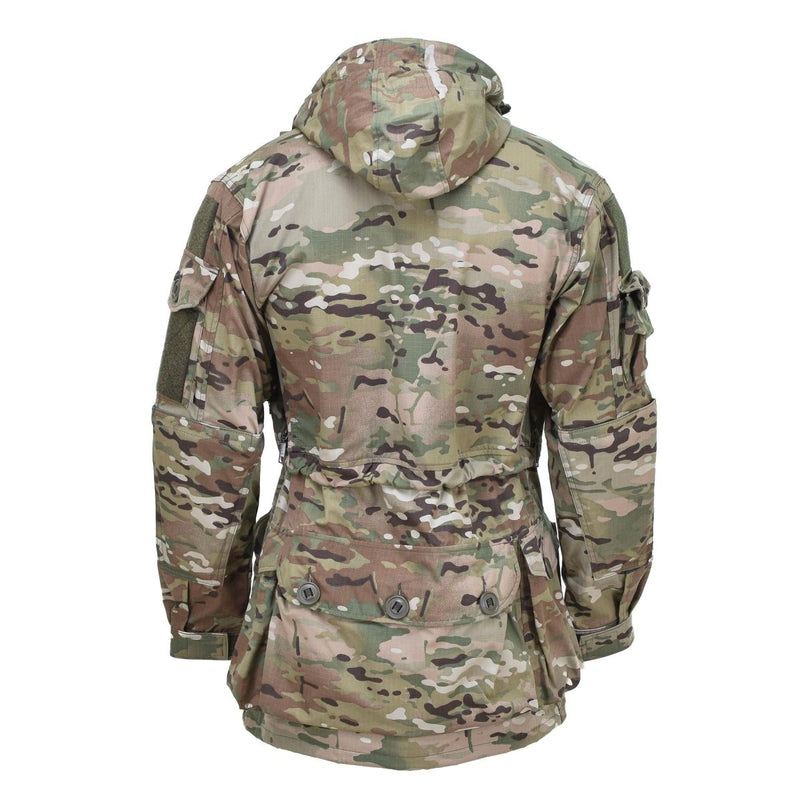 Leo Kohler Militaire tactische Smock -jas Ripstop Multicam Camouflage Field Coat