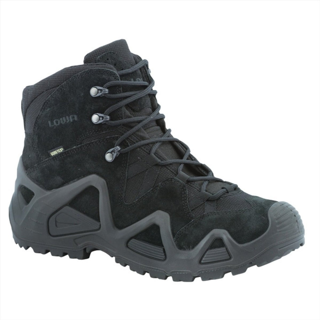 LOWA Zephyr GTX MID TF tactische gevechtslaarzen waterdicht ademend suède zwart