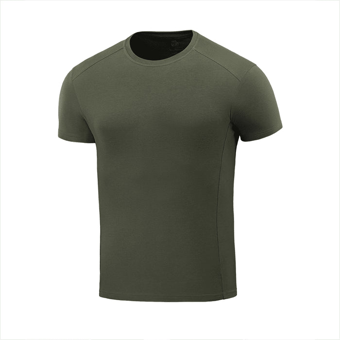 M-Tac 93/7 Summer Comfort Fit T-Shirt Lightweight Stretch Cotton Army Olive - GoMilitar