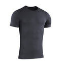 M-TAC 93/7 T-shirt d'été en coton stretch léger à manches courtes gris foncé