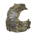 M-TAC Corset Elite porte-plaque tactique MOLLE à dégagement rapide MTP camouflage