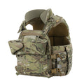 M-TAC Corset Elite porte-plaque tactique MOLLE à dégagement rapide MTP camouflage