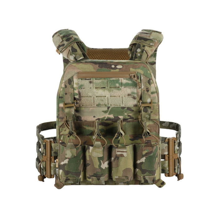 M - TAC Cuirass Elite XL Tactische Plaatdrager MOLLE Duraflex Bevestigingen MTP Camo - GoMilitar
