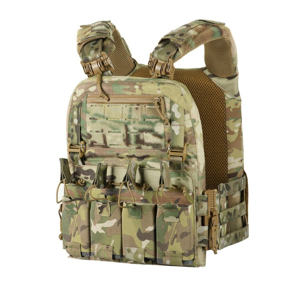 M-TAC Cuirass QRS FAST Tactique Plaque Transporteur MOLLE Compatible MTP Camo