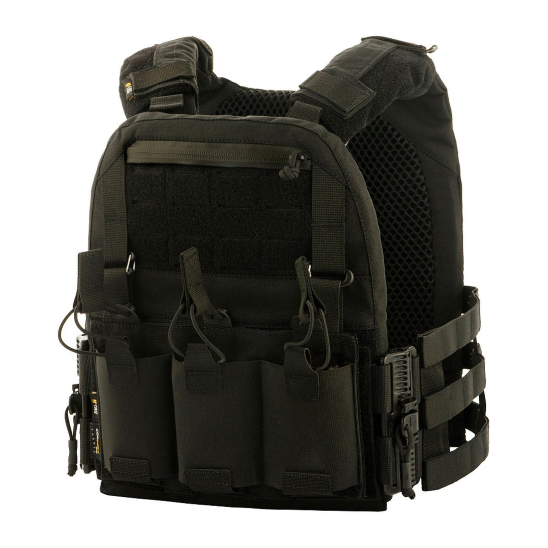 M-TAC Cuirass QRS Tactische Plaatdrager Cordura Quick Release-systeem Zwart