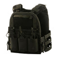 M-TAC Cuirass QRS Tactische Plaatdrager Cordura Quick Release-systeem Zwart