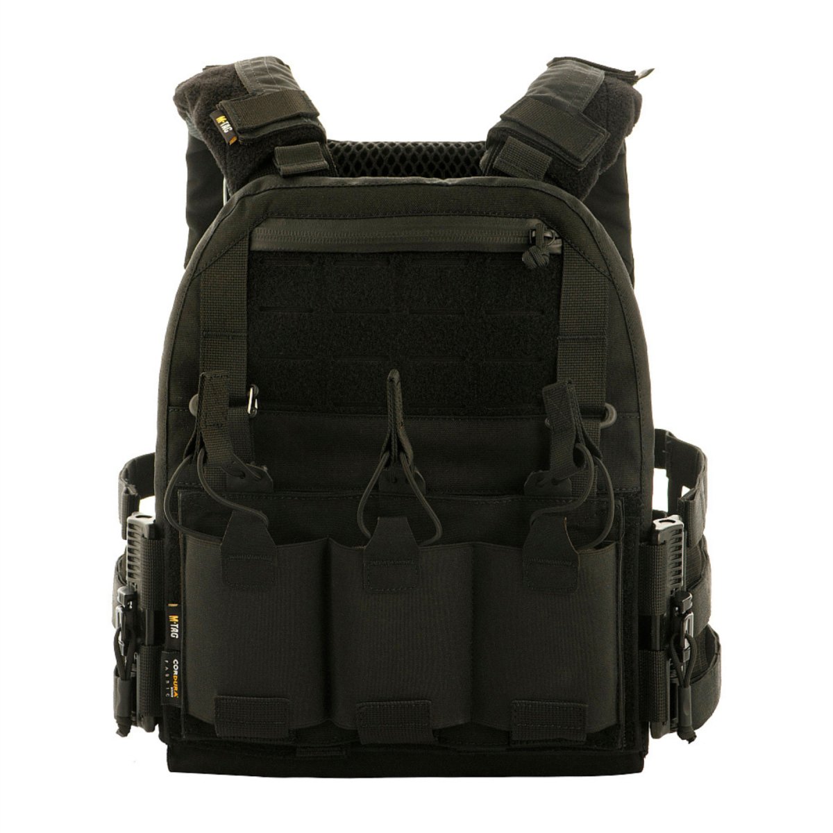 M-TAC Cuirass QRS Tactische Plaatdrager Cordura Quick Release-systeem Zwart