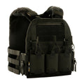 M-TAC Cuirass QRS Tactische Plaatdrager Cordura Quick Release-systeem Zwart