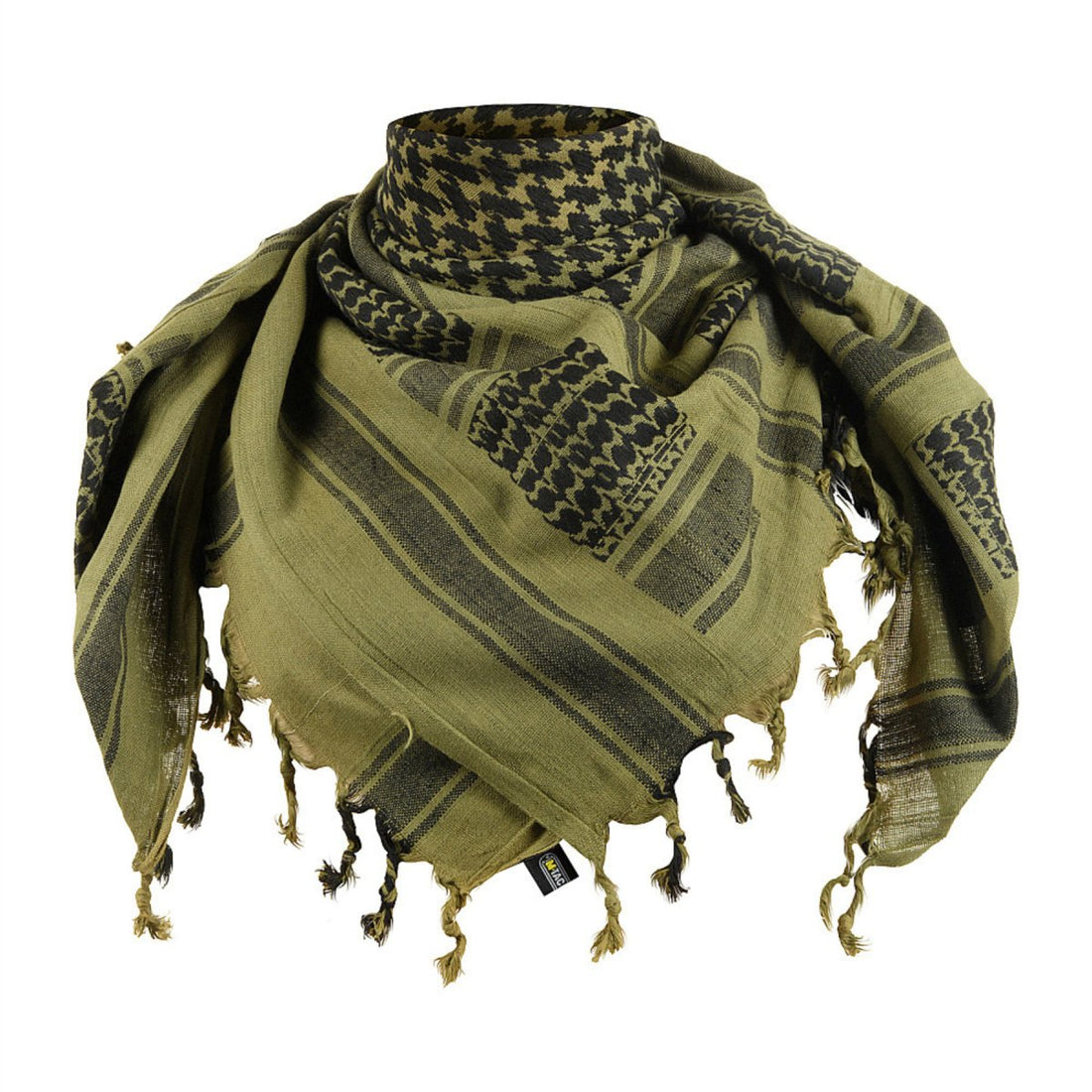 M-TAC Dense Shemagh Écharpe Tactique Coton Respirant Protection Extérieure Olive