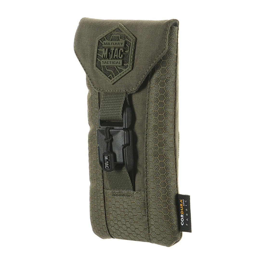 M-TAC Elite administratiezakje Duurzaam Cordura HEX smartphonehoesje Olijfgroen