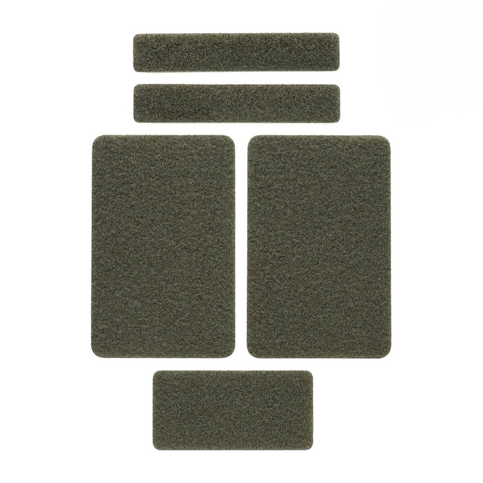 M - TAC Hook Loop Fastener Set 5 Pcs Adhesive Backing Tactical Gear - GoMilitar