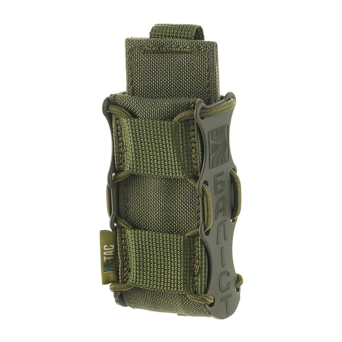M - TAC Magazine Pouch Cordura MOLLE Attachment Open Top Tactique Olive - GoMilitar