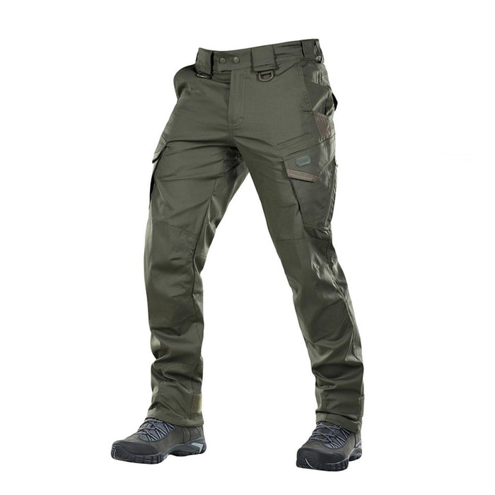 M - TAC Aggressorbroek in militaire stijl, tactische gevechten, rekbare ripstop-gevechten, GoMilitar
