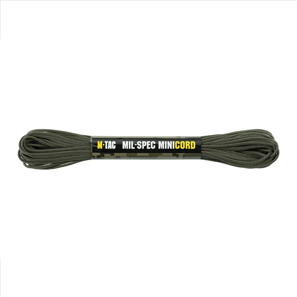 M-TAC Minicord Paracord 2,2 mm 15 m Cordon utilitaire extérieur en nylon MIL-SPEC