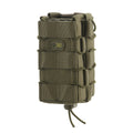 M-TAC Open dubbele magazijntas, antislip rubberen tactische cordura olijf