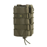 M-TAC Open dubbele magazijntas, antislip rubberen tactische cordura olijf