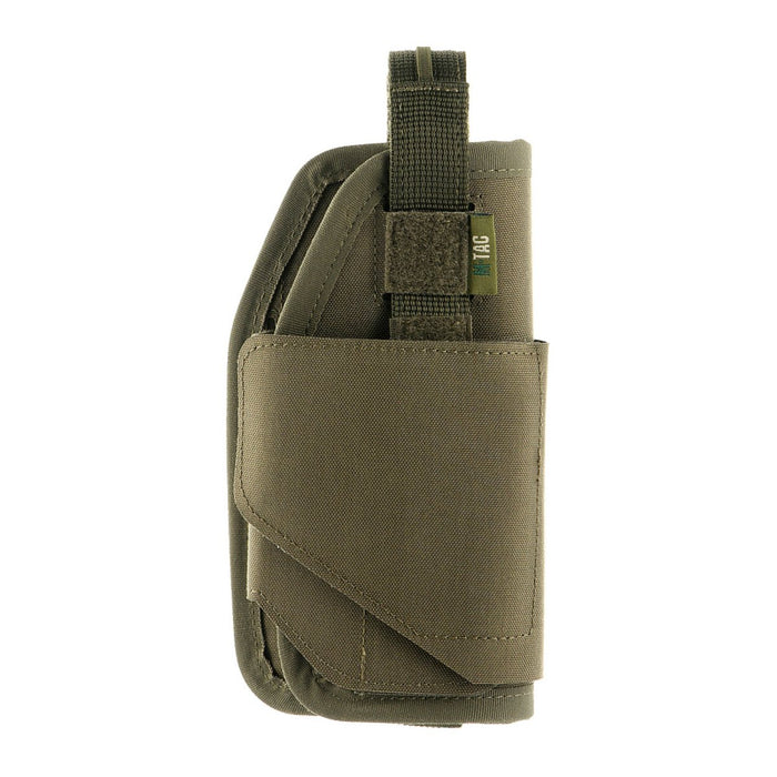 M - TAC pistoolholster Rechtshandig verstelbare riem MOLLE Interface Olive - GoMilitar