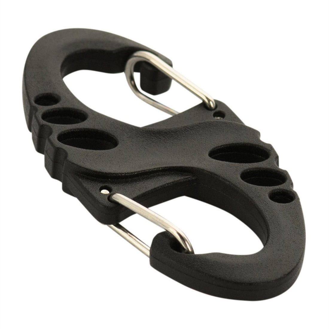 M-TAC S-Hook Mousqueton Tactique Léger Utilitaire Gear Clip Crochet Noir