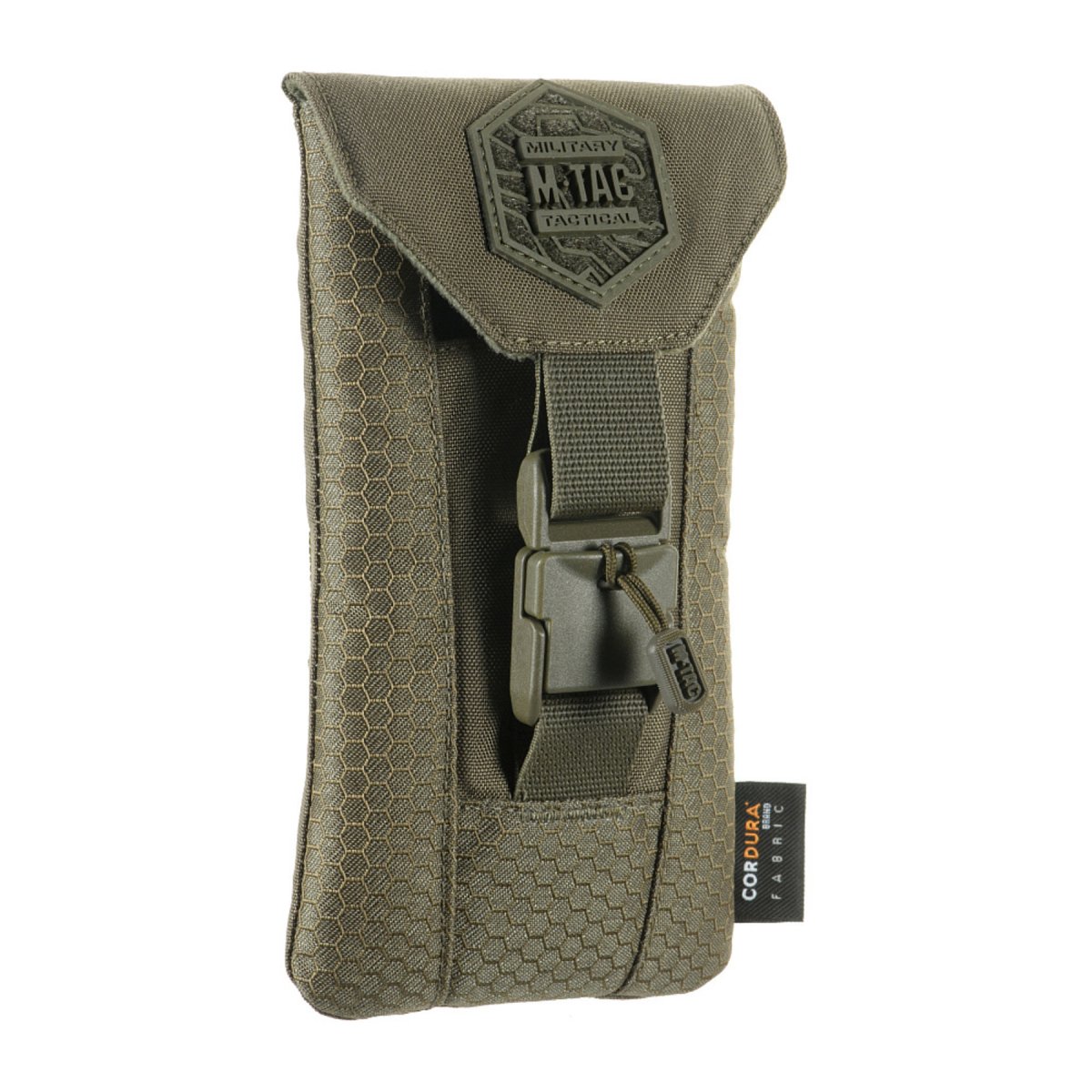 M-TAC Pochette pour Smartphone Elite Medium Hex 1000D Cordurda Boucle Magnétique Olive