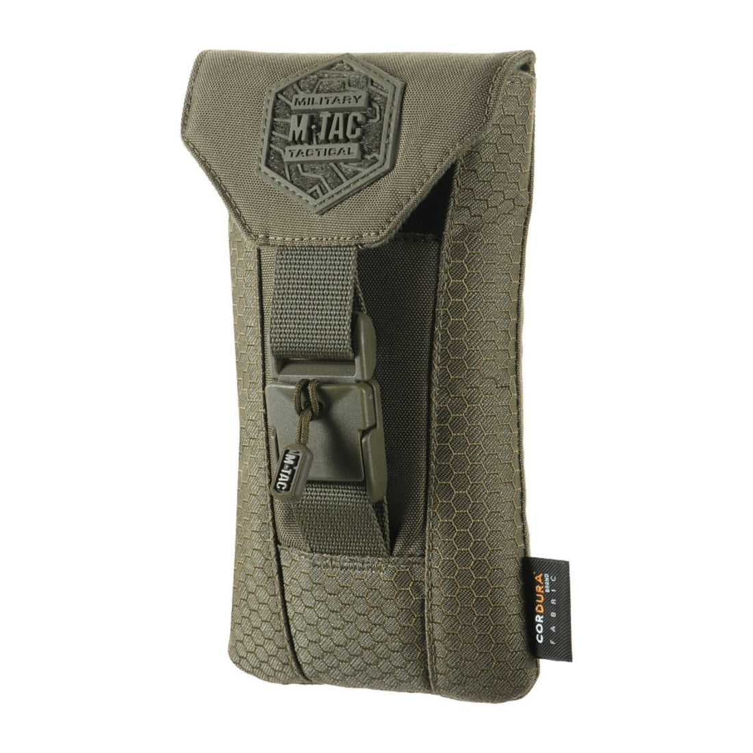 M-TAC Pochette pour Smartphone Elite Medium Hex 1000D Cordurda Boucle Magnétique Olive