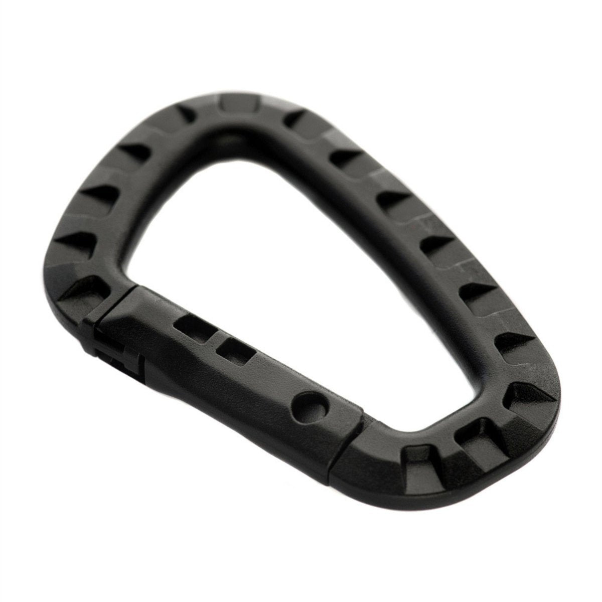 Mousqueton tactique M-TAC, crochet à Clip pour équipement utilitaire léger, plastique ABS noir