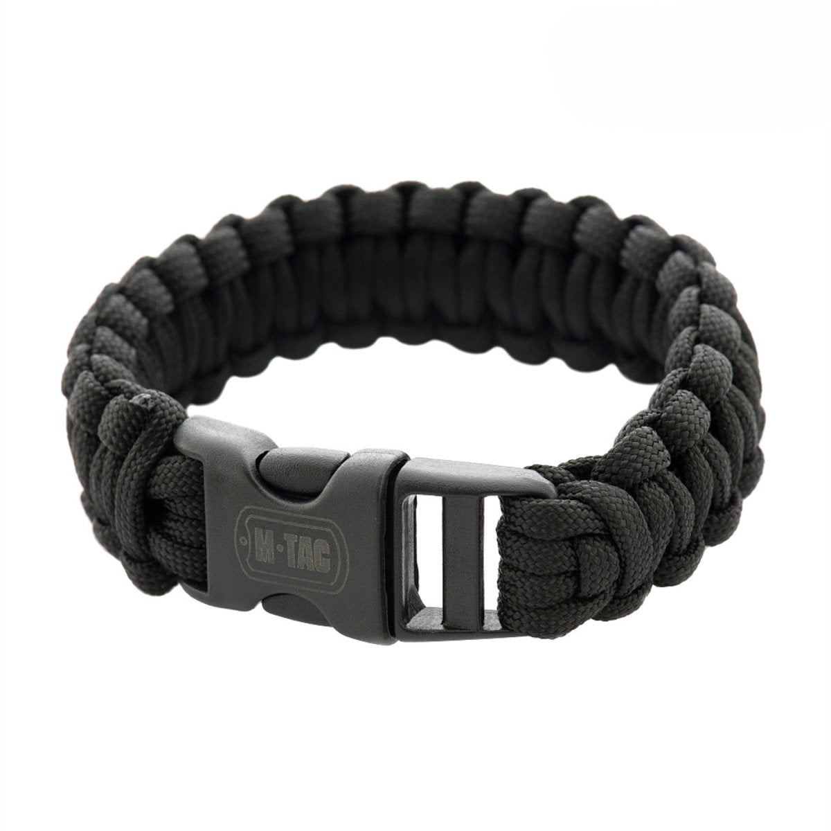 Bracelet paracorde tactique M-TAC, cordon tactique de survie pour l'extérieur, 3m, noir