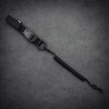 M-TAC Cordon de sécurité tactique Lite Carabine Longe de rétention Anneau en D Fastex Noir