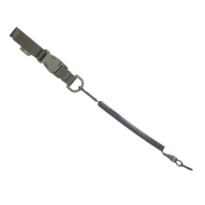 M - TAC Tactical Safety Cord Lite Carbine Lanyard Retention D - Ring Fastex Olive - GoMilitar