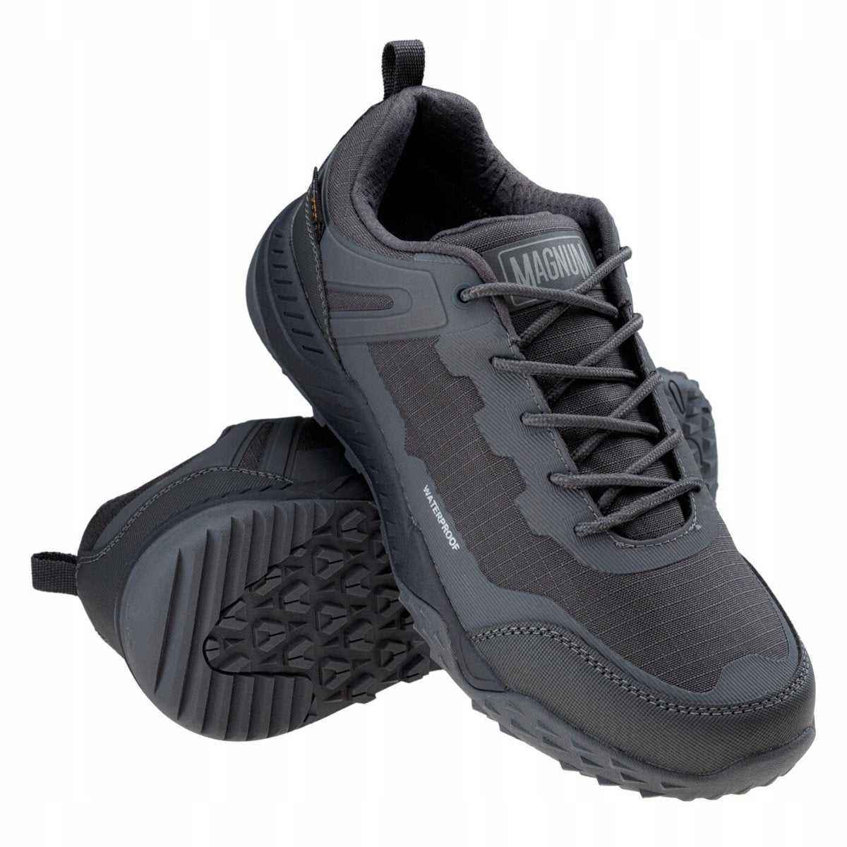 Magnum Bondsteel Low WP Wandelschoenen Waterdicht Schokabsorberend Hi Poly Zwart