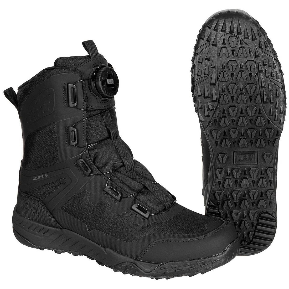 Magnum Ultima 8.0 SZ WP Bottes tactiques imperméables M Lock légères noires