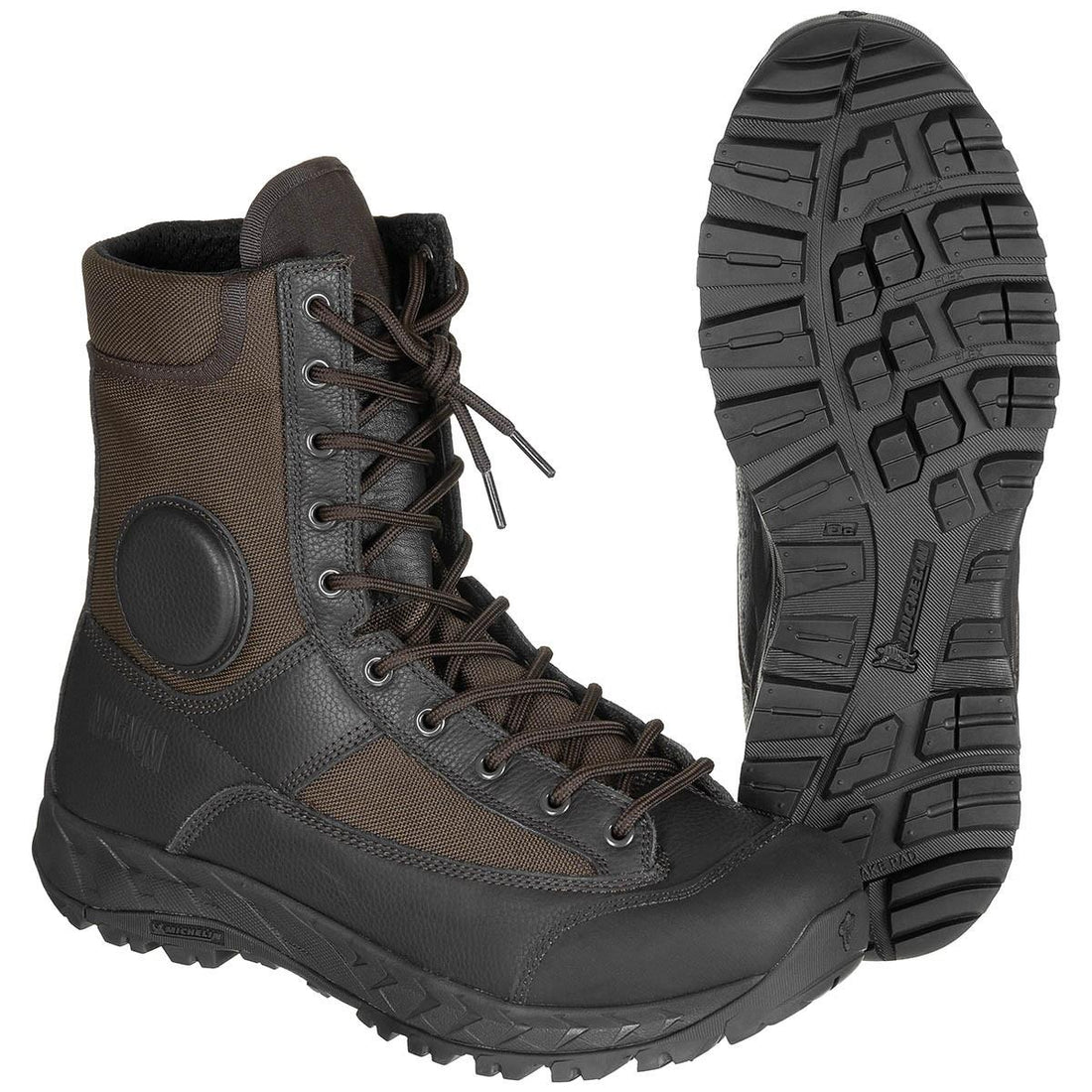 Magnum Zekrom Bottes de combat tactiques absorbant les chocs avec support de cheville Marron