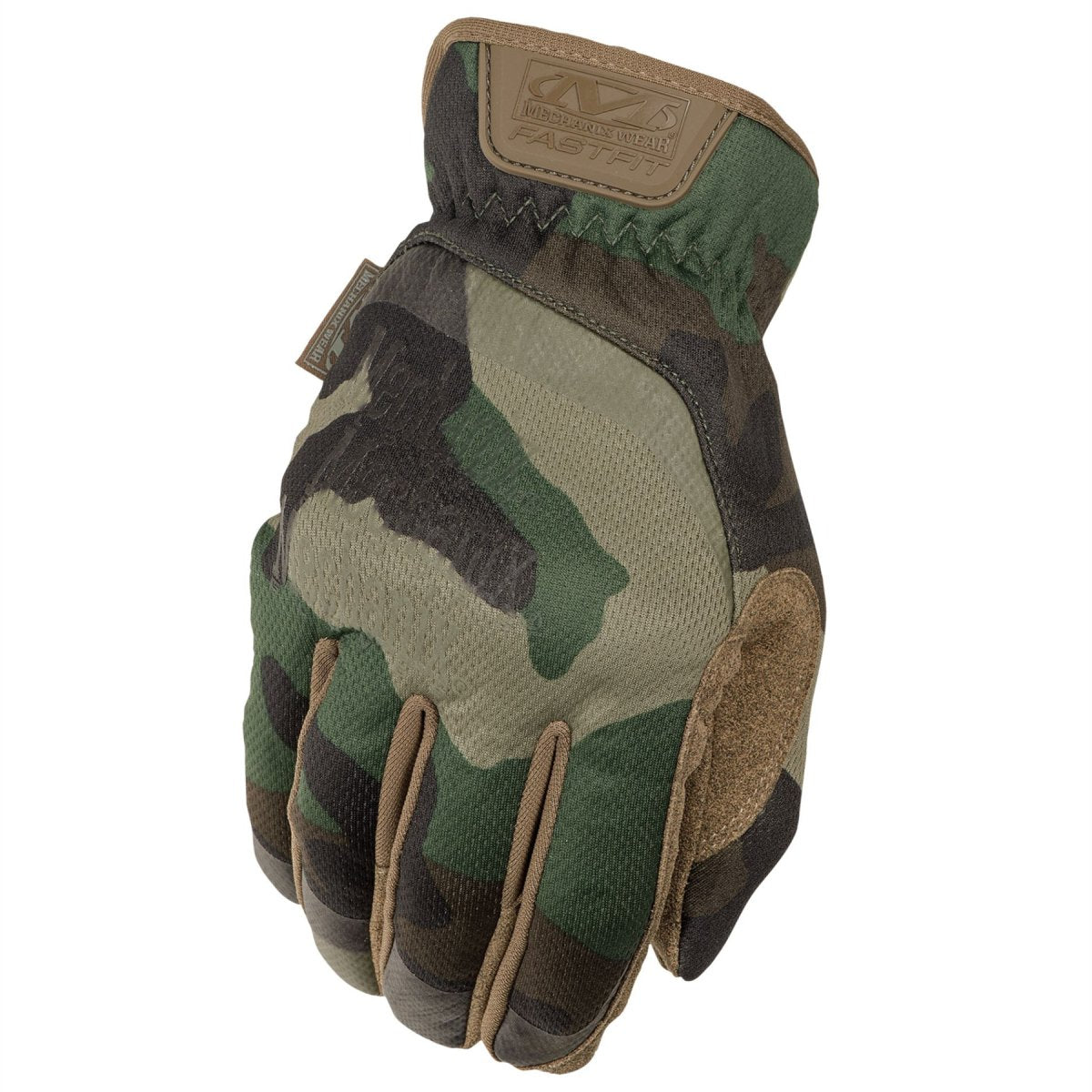 Mechanix Wear Fastfit Gen 2 tactische handschoenen elastische manchetten Woodland Camo