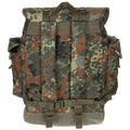 MFH Army Brand BW Mountain Camouflage Tactical Backpack 30l Rucksack gewapend nieuw